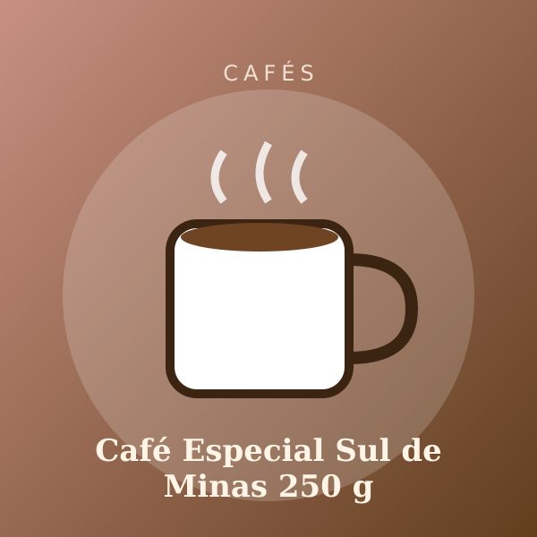 Café Especial Sul de Minas 250 g
