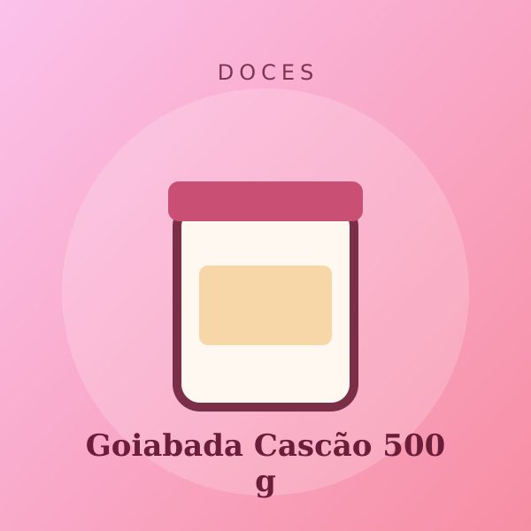 Goiabada Cascão 500 g